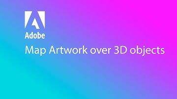 How to add artwork as a map on 3D object in Adobe Illustrator