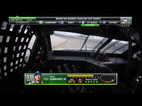 Dale Jr.'s helmet cam: Take a ride around Talladega