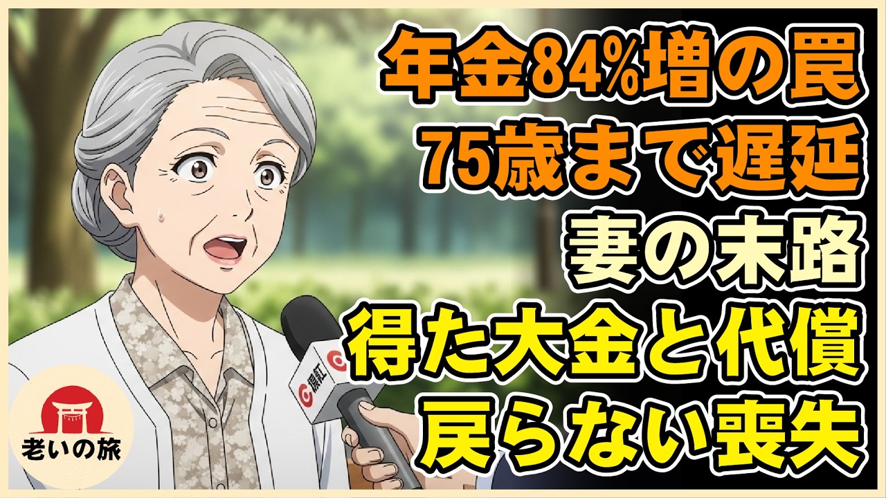 【漫画】「老後は勝ち組」と信じて14年間も極貧生活を続けた女…75歳で気づいた“年金繰り下げ”の残酷すぎる代償【シニアライフ】【60代以上の方へ】