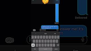 emergency time trend‼️(sorry for not posting) #viral #trend #emergency #blowup #texting