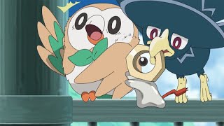 Uk Rowlet And Meltan Pokémon The Series Sun & Moonultra Legends Official Clip