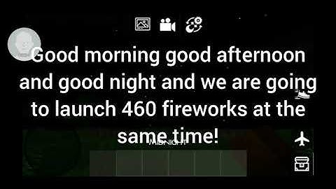 460 fireworks! 60 fps Mini block craft 3d