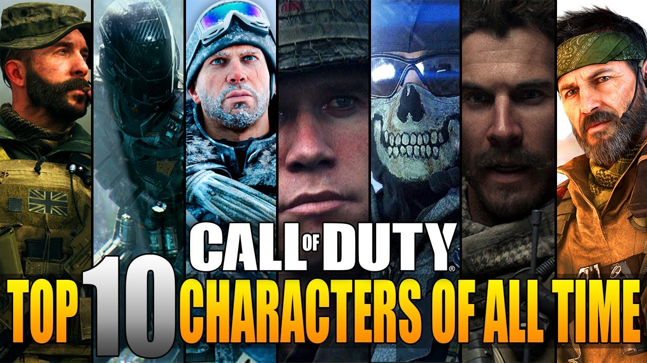 Greatest Call of Duty Characters in History ☆ Top 10 COD Characters