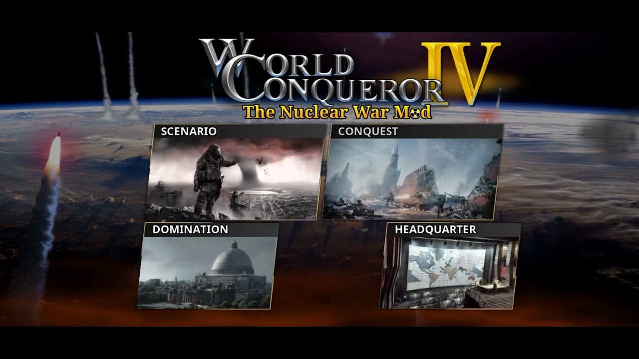 world conqueror 4 nuclear war mod YouTube