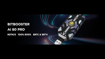 BitBooster AI 80 Pro Officially Launched!