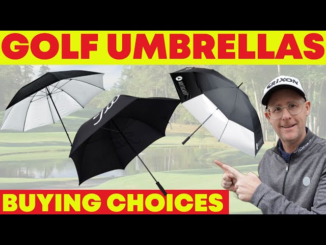 Golf Umbrellas: Which umbrella to choose? - YouTube
