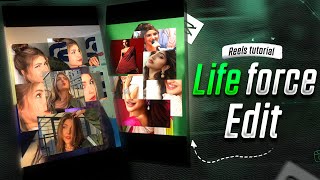 Instagram Trending Life Force Reelsvideo Editing In Mobile Capcut Videoediting Life Force Edit