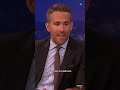 Ryan Reynolds Breaking Late Night Hosts