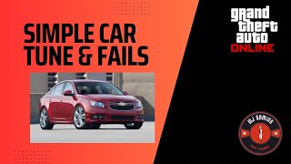 Gta 5 online Simple Car Tune & Fails!!