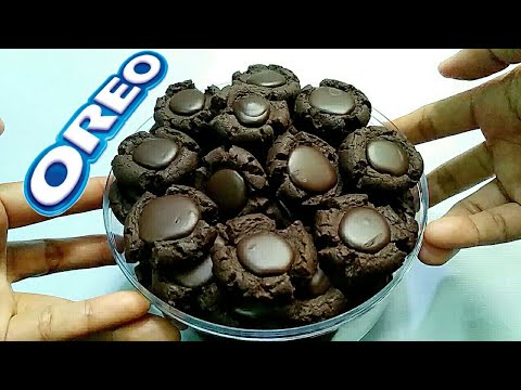 MIRIP KANCING BAJU|THUMBPRINT COKLAT OREO|OREO CHOCOLATE THUMBPRINT COOKIES