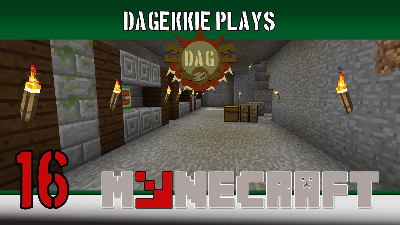 Dagekkie plays Minecraft – Mynecraft Server – S1 EP16 – Trophy Room