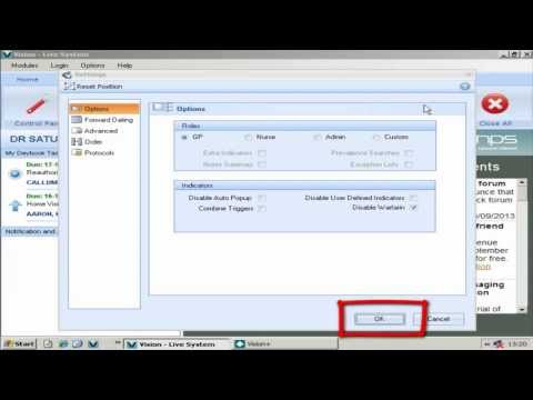 Vision+ Configuration and Settings