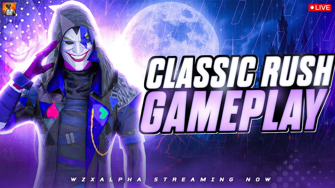 BGMI LIVE STREAM | CLASSIC RUSH GAMEPLAY
