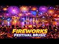 Fireworks Festival Music 🎆 Vibrant Night Ambience | Relaxing Background Music