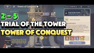 TRIAL OF THE TOWER 2-5 TOWER OF CONQUEST SWORD OF CONVALLARIA