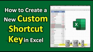 How to Add a New Custom Shortcut Key in Excel | Excel Tricks by Microsoft Office Tutorials 656 views 7 months ago 3 minutes, 20 seconds