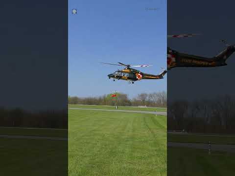BELL-AGUSTA AB-139 MARYLAND STATE POLICE  Landing at Frederick Frederick Municipal Airport #shorts