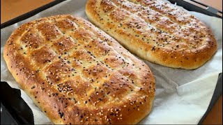 Learn How to Make Turkish Bread Without Kneading | DELICIOUS and EASY!