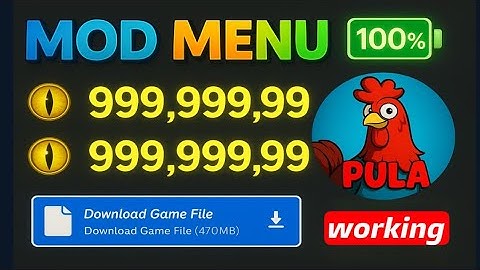 Manok Na Pula Mod Menu v8.0 Gameplay [Unlimited Money, Max Level 1000]