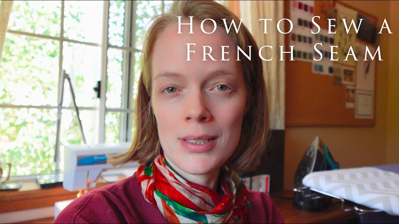 How to Sew A French Seam - YouTube