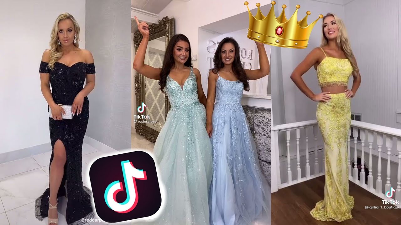 👑 Top prom dresses on Tik Tok 💕 - YouTube