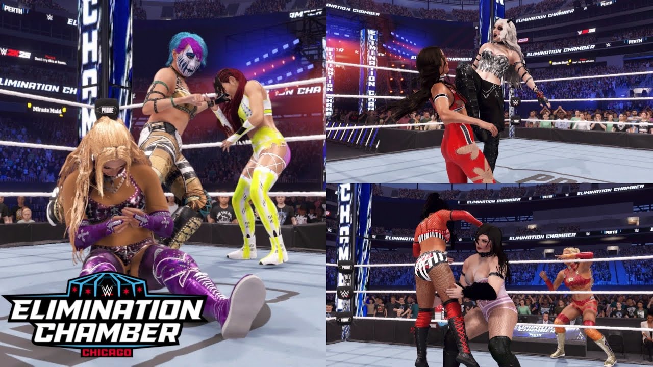 WWE 2K25 ELIMINATION CHAMBER PLE - PART 1