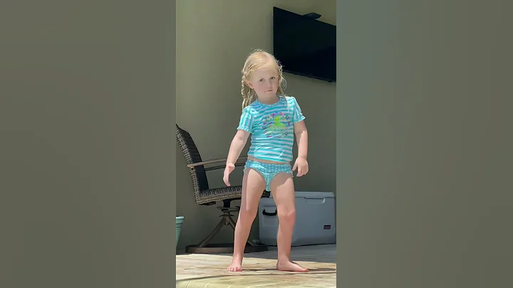Thriller dance, toddler style