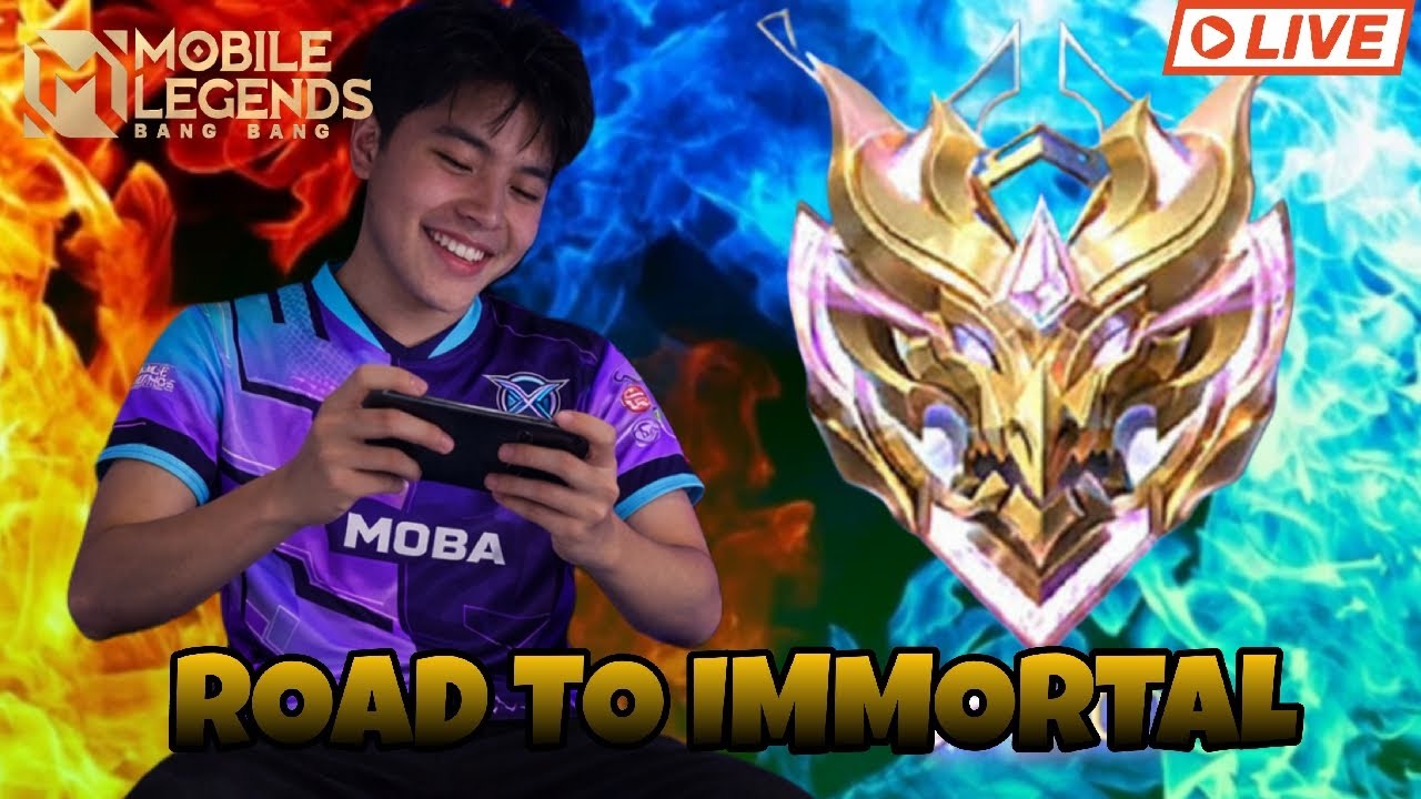 SEASON END CAN I IMMORTAL?✴️ 🔥 #MLBB #MOBA5V5