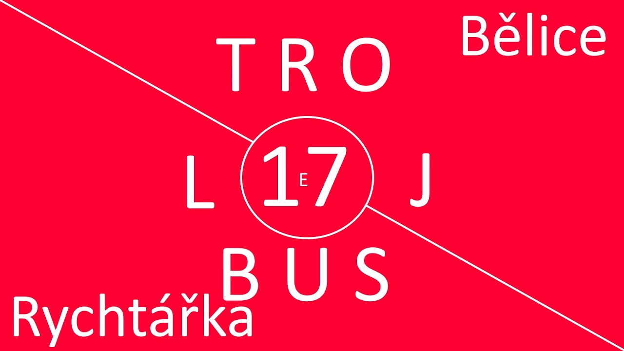 Simt linka 17 - Bělice - Rychtářka