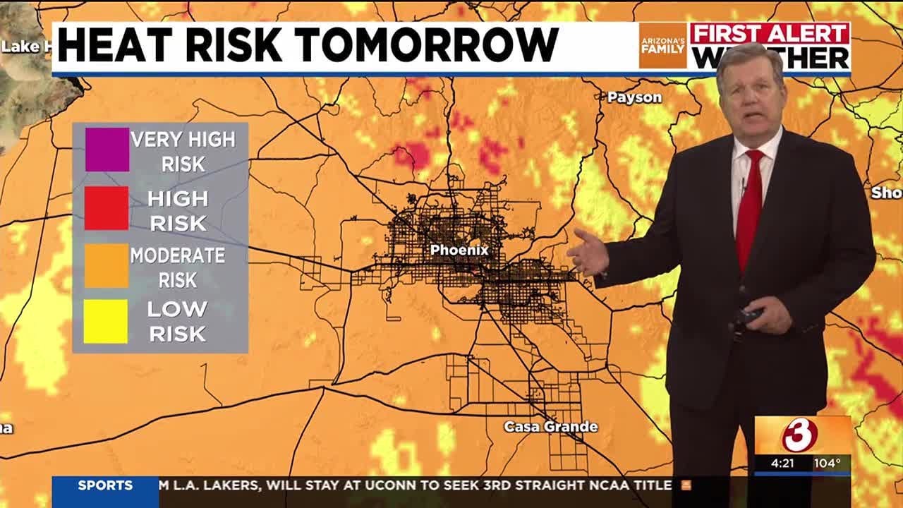 Excessive heat returns to the Valley starting Tuesday - YouTube
