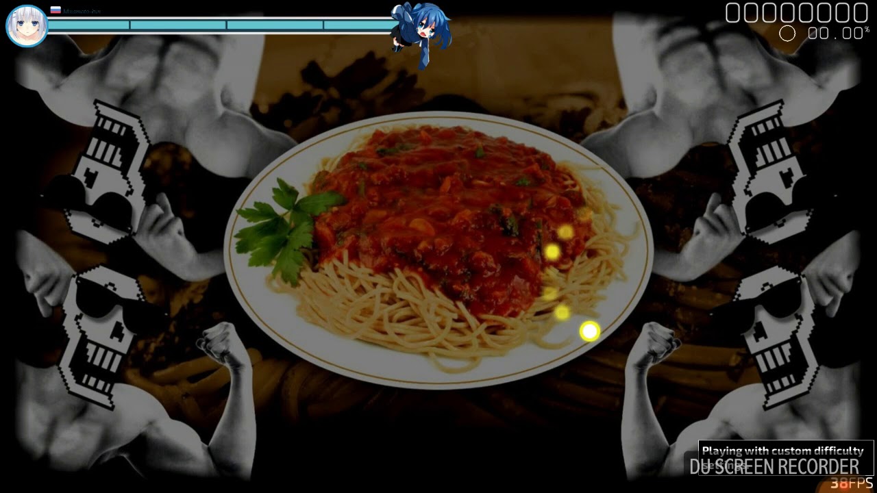 [Opsu] Spider dance and Bonetrousle Undertale Hard mode!