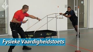 Fysieke Vaardigheidstoets  Politie  Sporttest Politie  Dwight  OBT Den Haag