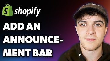 How to Add an Announcement Bar on Shopify (with 5 Examples) (Full 2025 Guide)