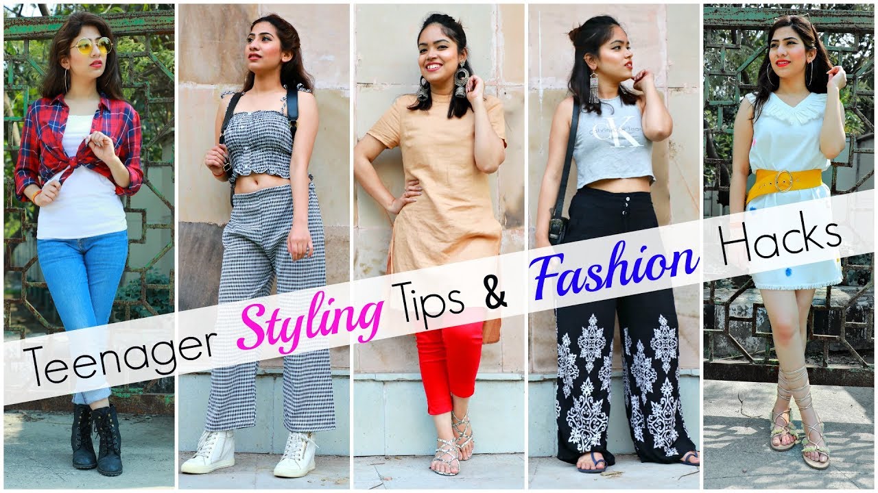 Styling TIPS \u0026 Fashion HACKS for TEENAGER Girls ..