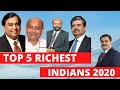 2020 TOP 5 RICHEST INDIANS