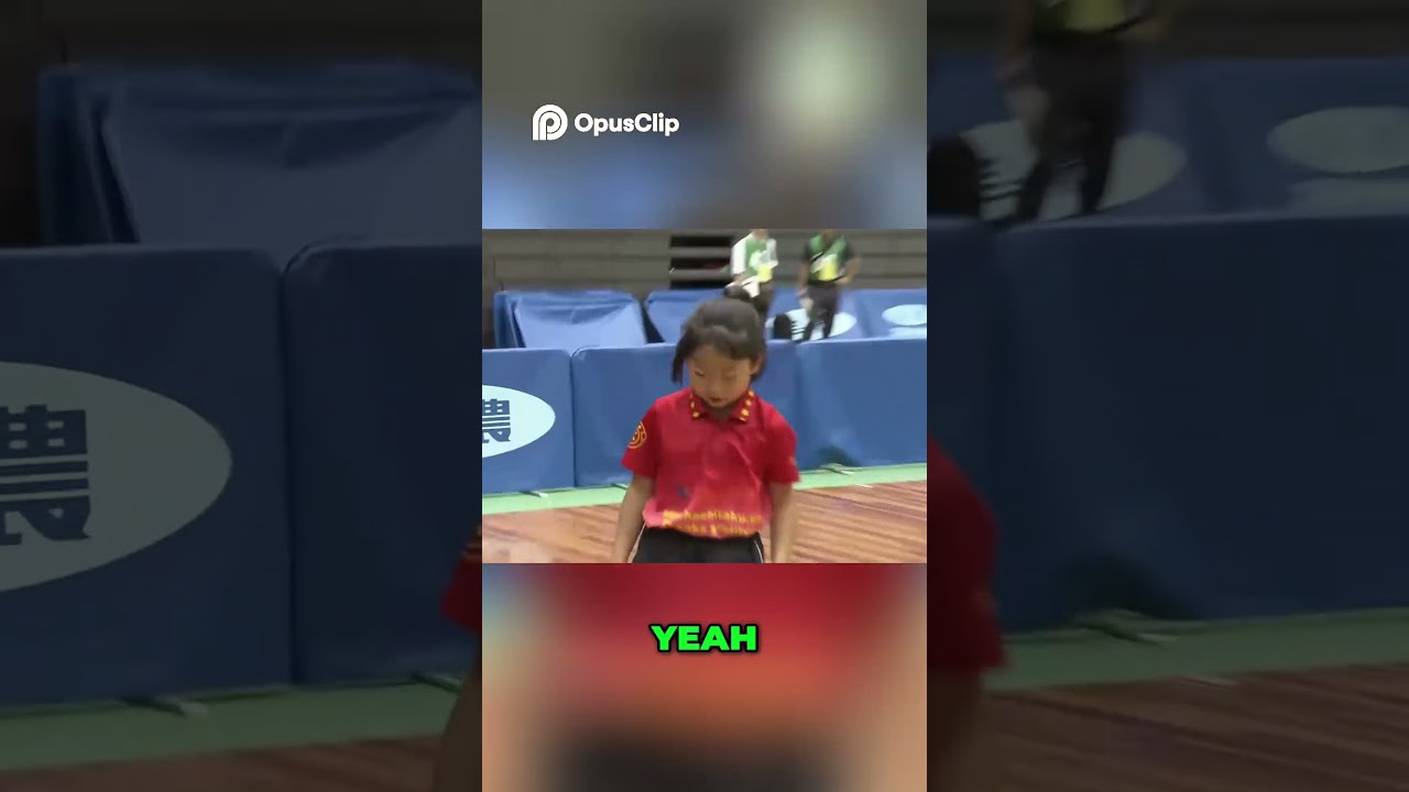 赤の選手が勝利して感情爆発😱🏓