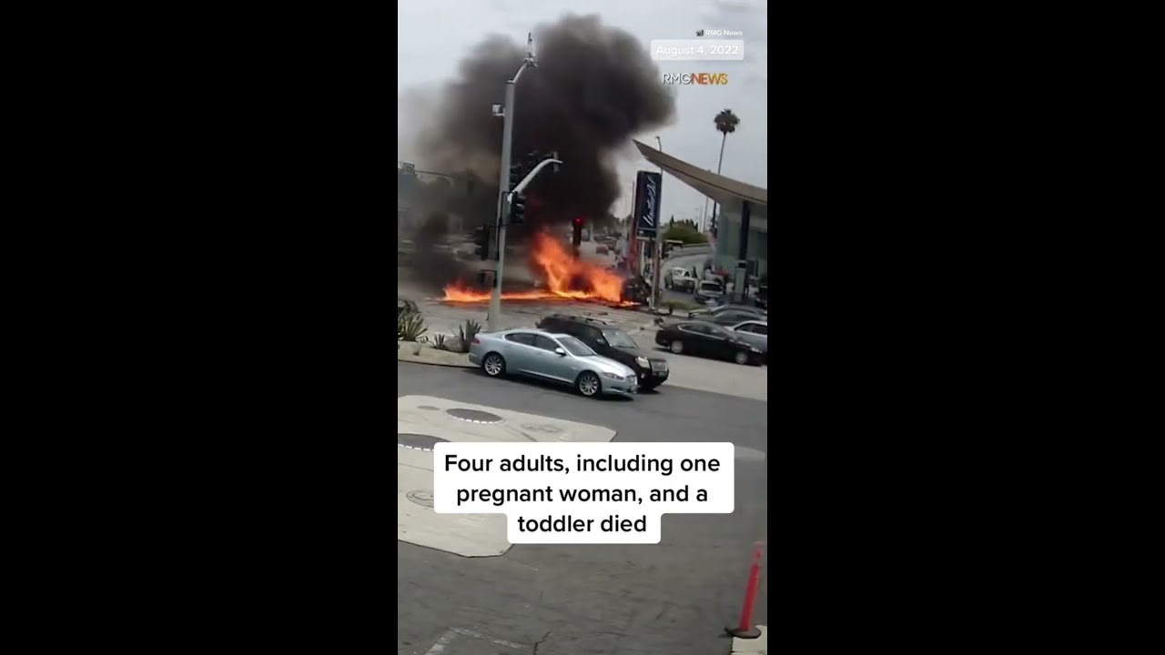 Driver In LA Area Crash That Killed 5 Charged With 6 Counts Of Murder