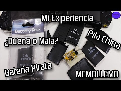 Vídeo: Vida útil De La Batería PSP-3000 Bien Después De Todo