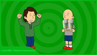 Classic Caillou Steals His Dad's Credit Card to buy Shamrock Shakes/Grounded