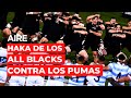 El imponente haka de los All Blacks frente a Los Pumas