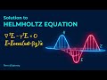Solution to Helmholtz equation | Plane wave | EM Wave equation in Bangla
