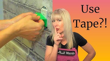 How to Wallpaper Around Sockets