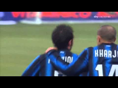 Inter Palermo 3 - 2 Highlights Ampia Sintesi SKY Sport HD 30-01-2011 Serie A PARTITA INCREDIBILE