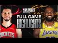 Los Angeles Lakers vs Houston Rockets Full Game 2 Highlights - April 20 ,2026 | NBA PLAYOFFS