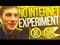 I had no internet for 48 hours EXPERIMENT!!! 😱😂 (Never Try This EVER)