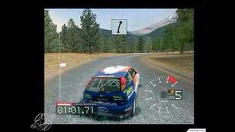 Colin McRae Rally 3 PC Games Gameplay - Scootin
