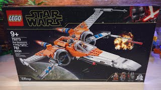 Pure build: LEGO Star Wars Poe Dameron's X-Wing 75273 in real time