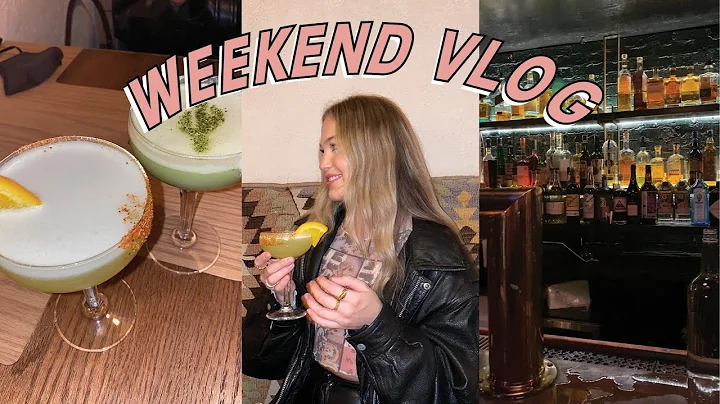 weekend vlog: thrift haul, dinner/drinks in nyc, + easter sunday | maddie cidlik