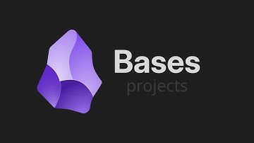 Obsidian Bases. Минималистичная система для проектов