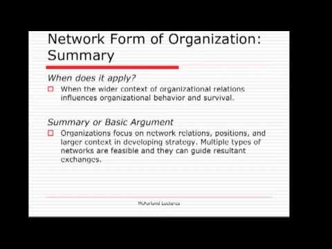 form of organization